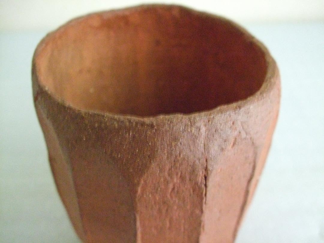 未使用☆末廣学師：森陶岳☆備前窯変湯呑み 2025年